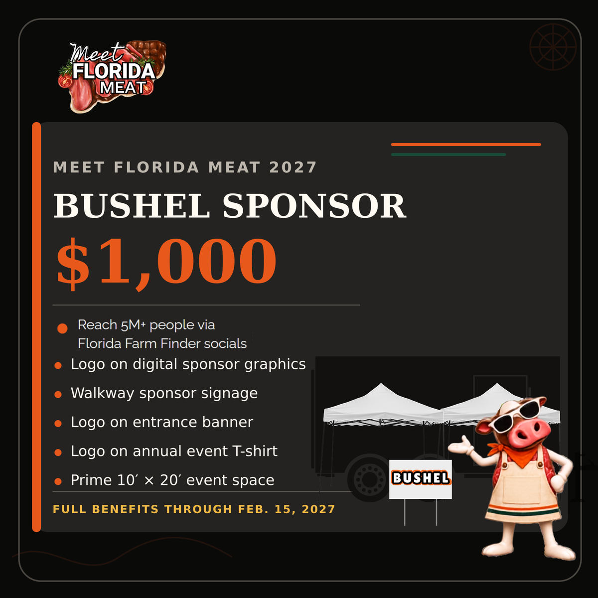 MFM 2027 Sponsor: BUSHEL