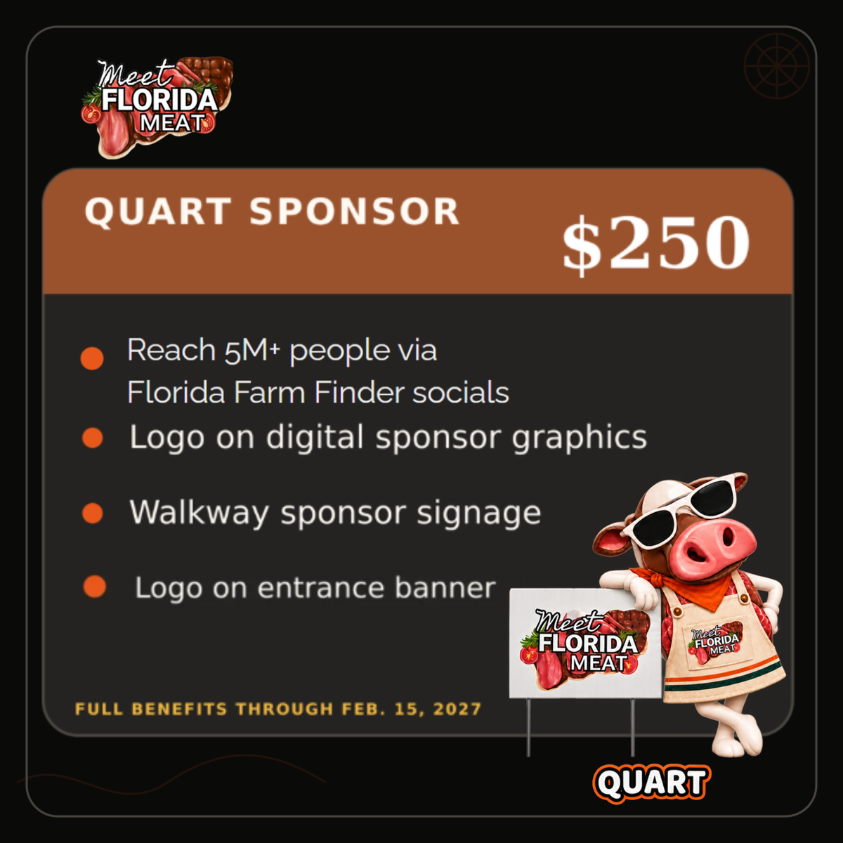 MFM 2027 Sponsor: QUART