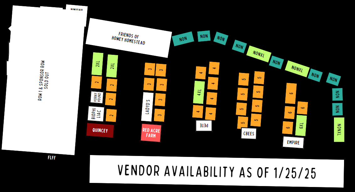 MFM2025:  2-Day Sales Vendor Fees